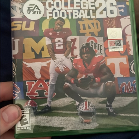 EA Sports College Football 26 Game - Green Case